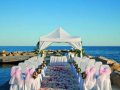 Amathus Beach Hotel - Wedding Set Up on Pier